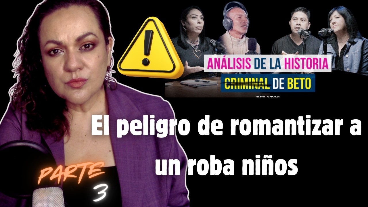 El estrellato de un roba niños: Parte 3 Reacción a Relatos forenses.