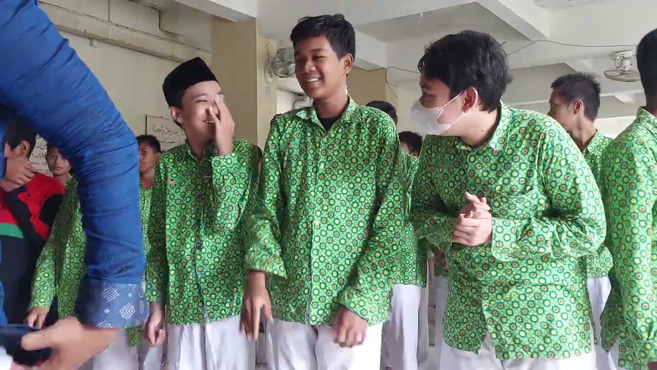 Dhuha Pagi ini di Matsanesa MTsN 1 Sleman