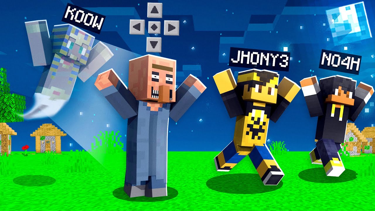 VIREI UM FANTASMA e POSSUÍ os MOBS do MINECRAFT ‹ Koow ›