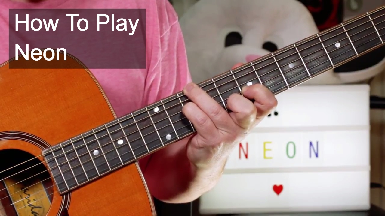'Neon' John Mayer Guitar Lesson