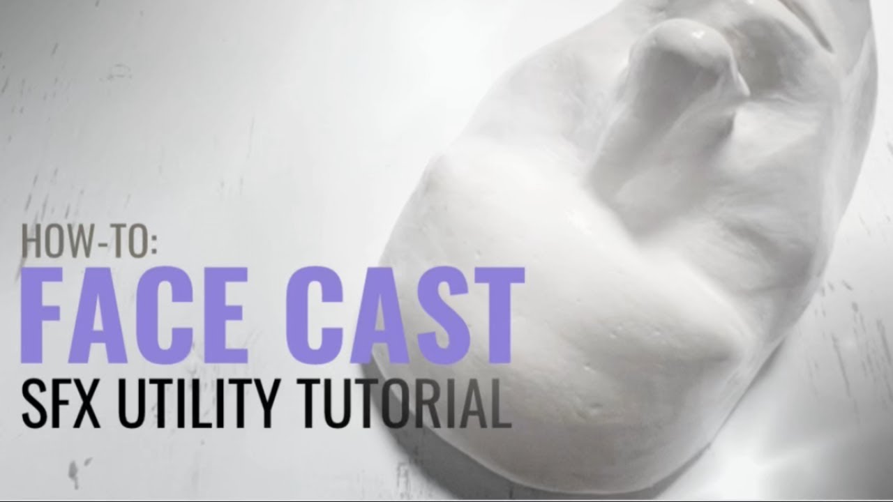 Face cast : Tuto débutant || comment réaliser un moule pro de visage pour maquillage SFX. #muafrench