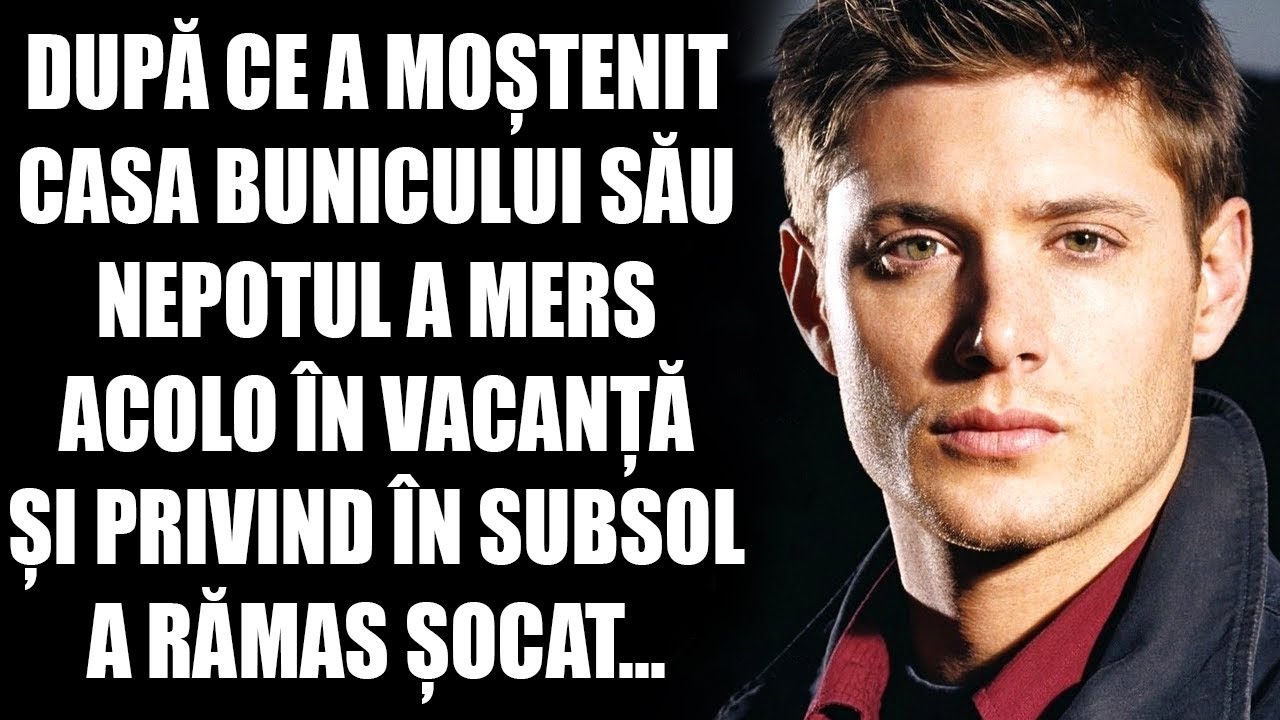 După ce a moștenit casa bunicului său, Nepotul a mers acolo în vacanță. Dar privind în subsol...