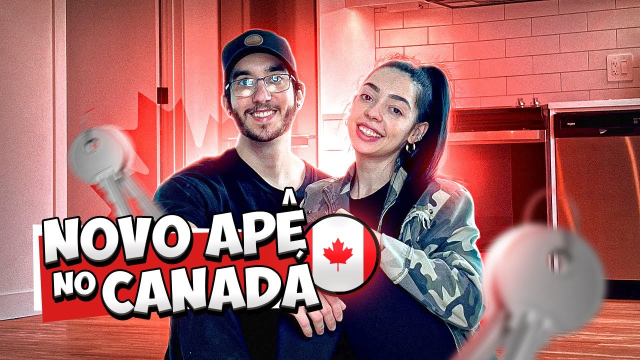 O nosso novo apartamento no Canadá 🇨🇦 - Tour no ap