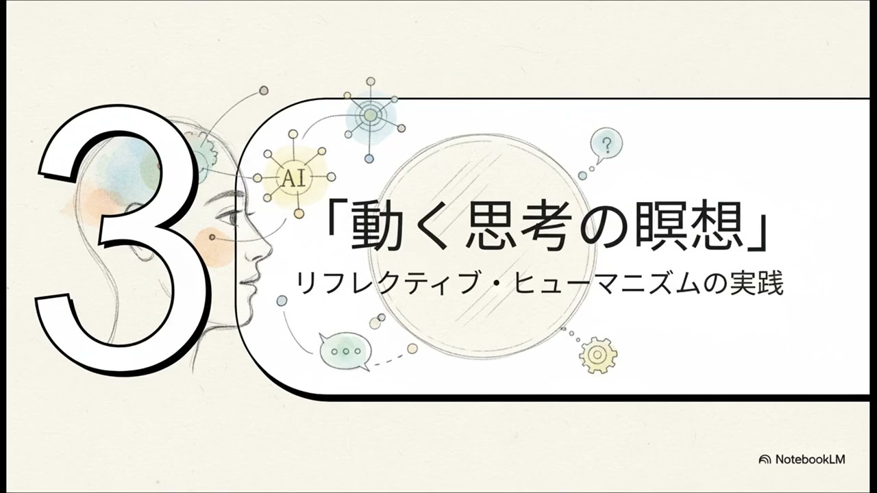リフレクティブ・ヒューマニズム — AIと人間が“静けさ”を分かち合う思想