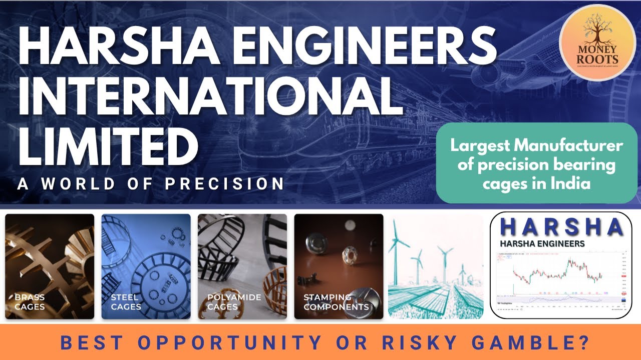 Harsha Engineers Hidden Gold in Manufacturing: Bearing Cages Explained! #harshaengineersipo