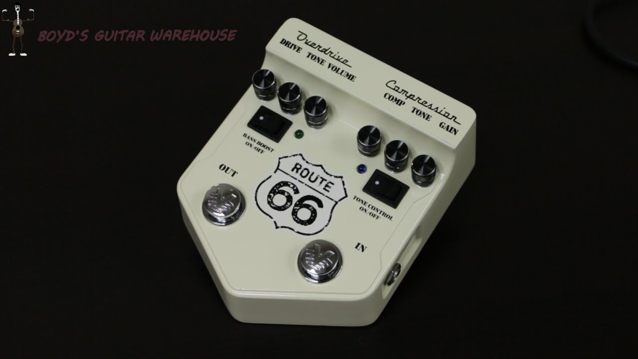 Visual Sound Route 66 V2 Compression Overdrive Demo