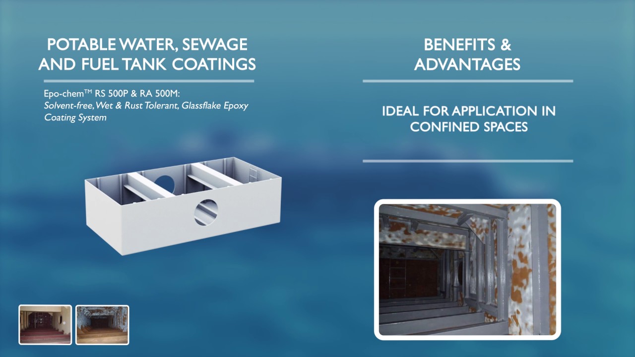 Potable Water, Sewage & Fuel Tank Coatings