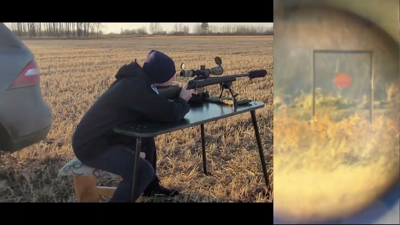 CZ 557 Тест Банки, Стрельба на 551м