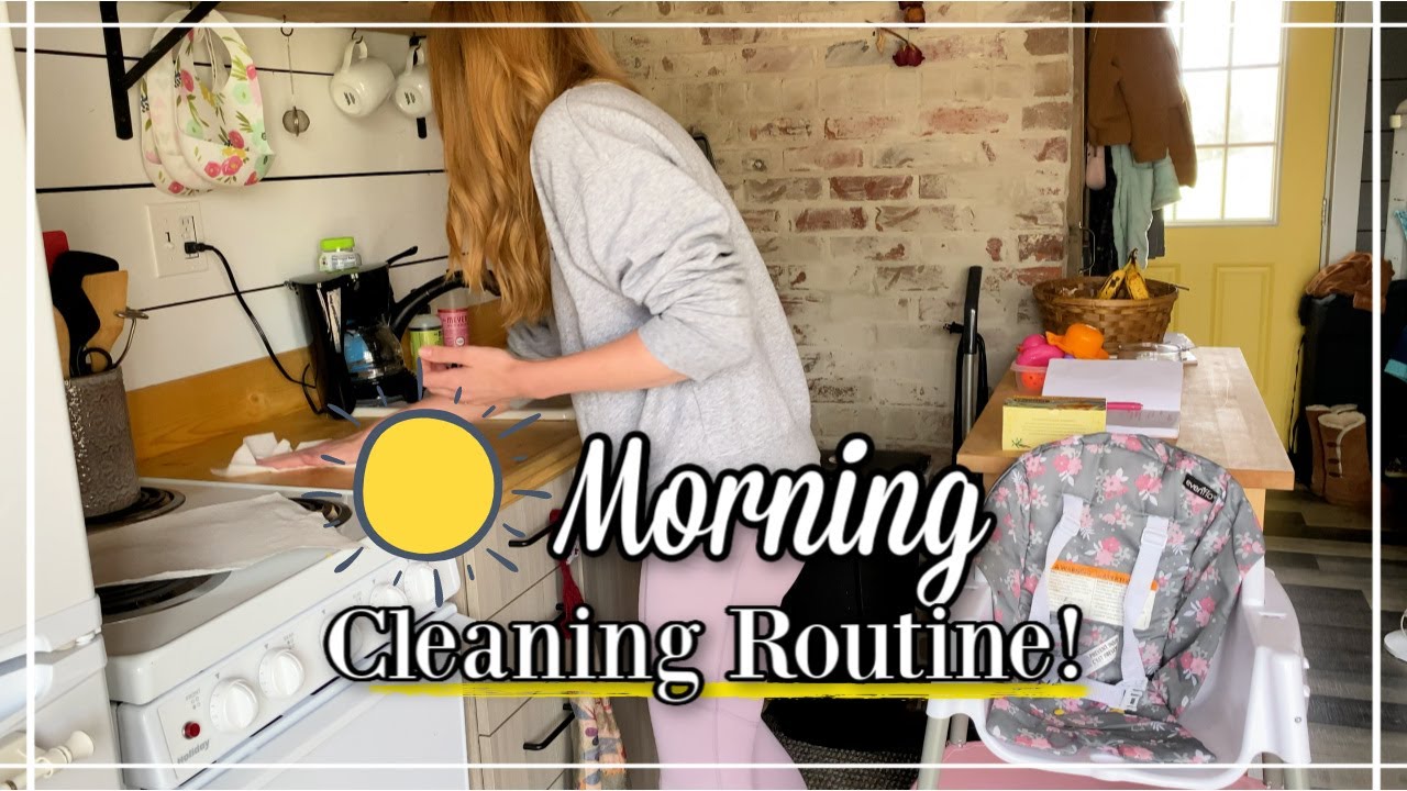 Clean My Tiny House With Me! | Daily Morning Cleaning Routine!