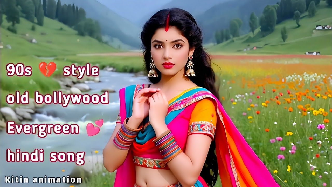 Teri Chahat Ki Raahon Mein 💕 90s style evergreen 💔 romantic hindi song | old heart Touching Songs