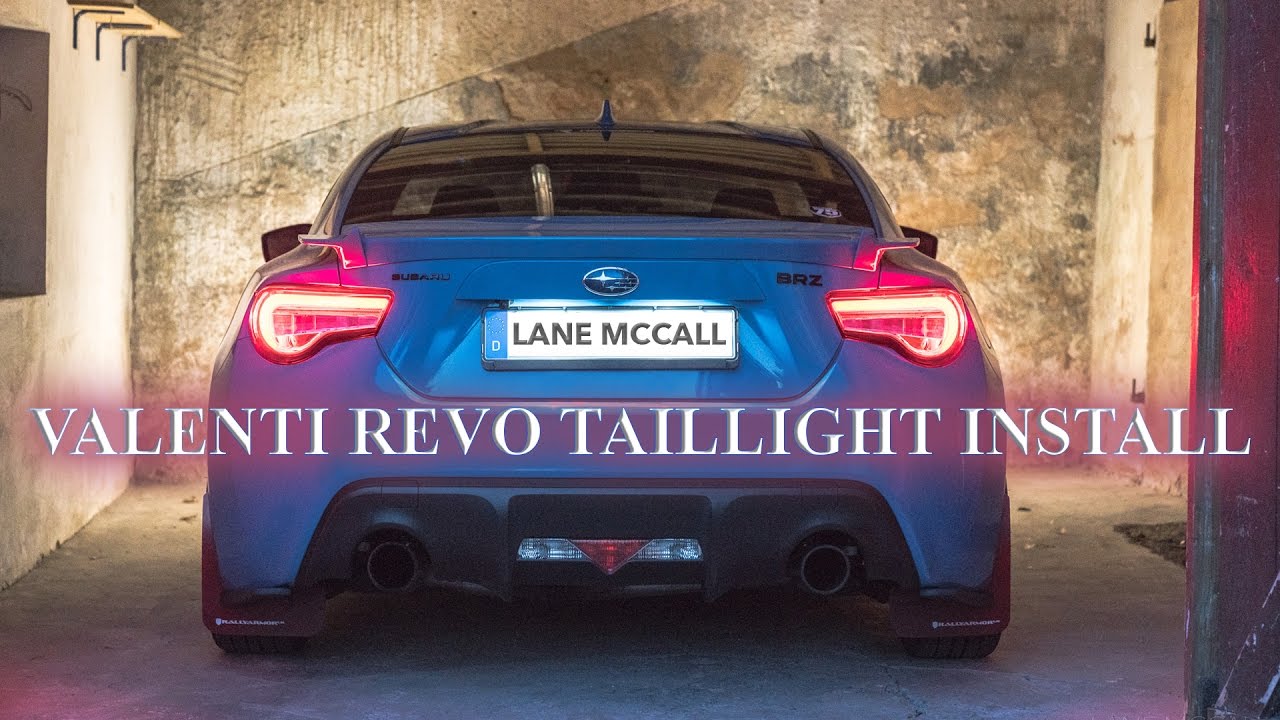 Valenti Revo Taillight Install [4K]