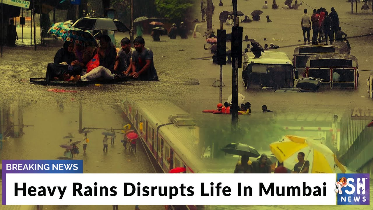 Heavy Rains Disrupts Life In Mumbai