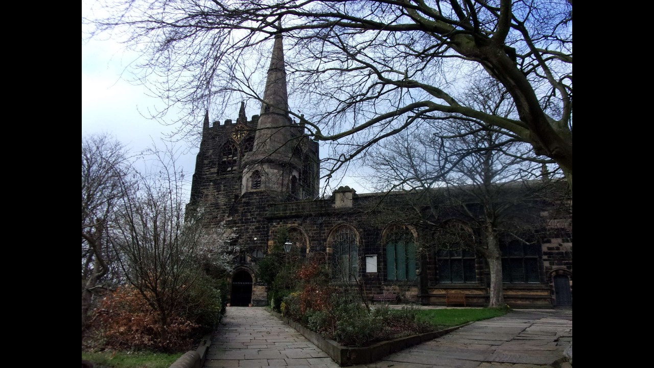 A quick look around Ormskirk Parish church's churchyard. March 10 2026.