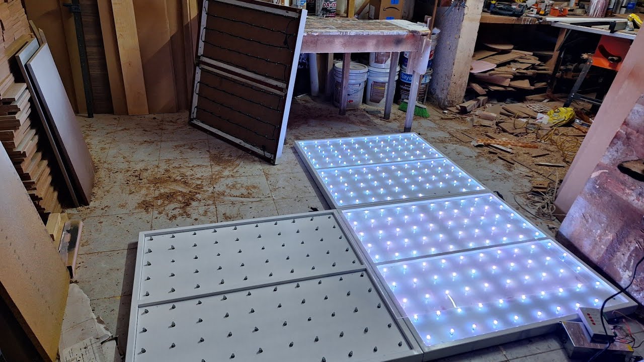 como hacer pista led iluminada,  parte 1 la estructura