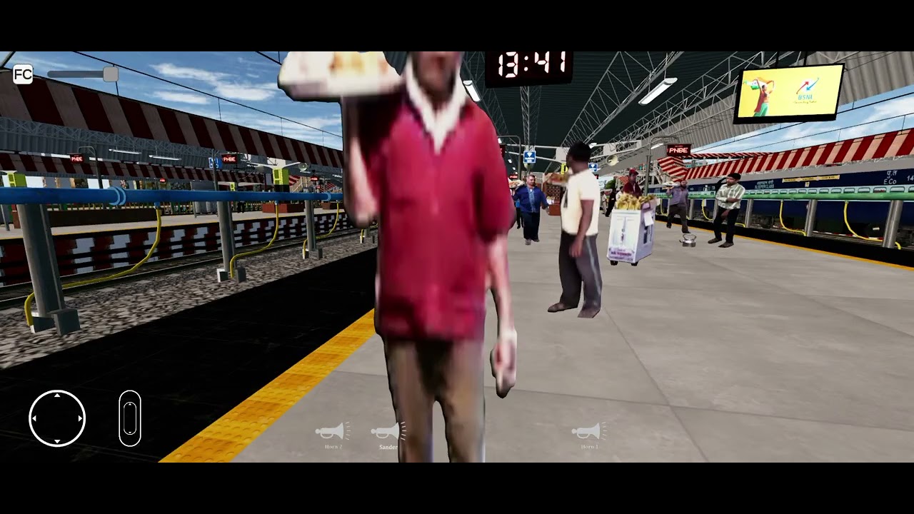 Overtaking to Howrah superfast express Patna junction