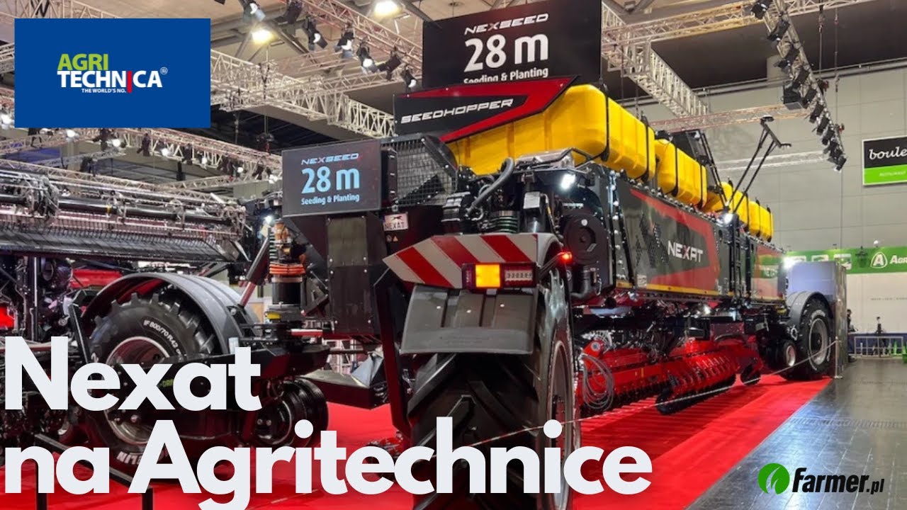 Największa maszyna na targach Agritechnica. Nexat w dw&oacute;ch odsłonach | Farmer.pl