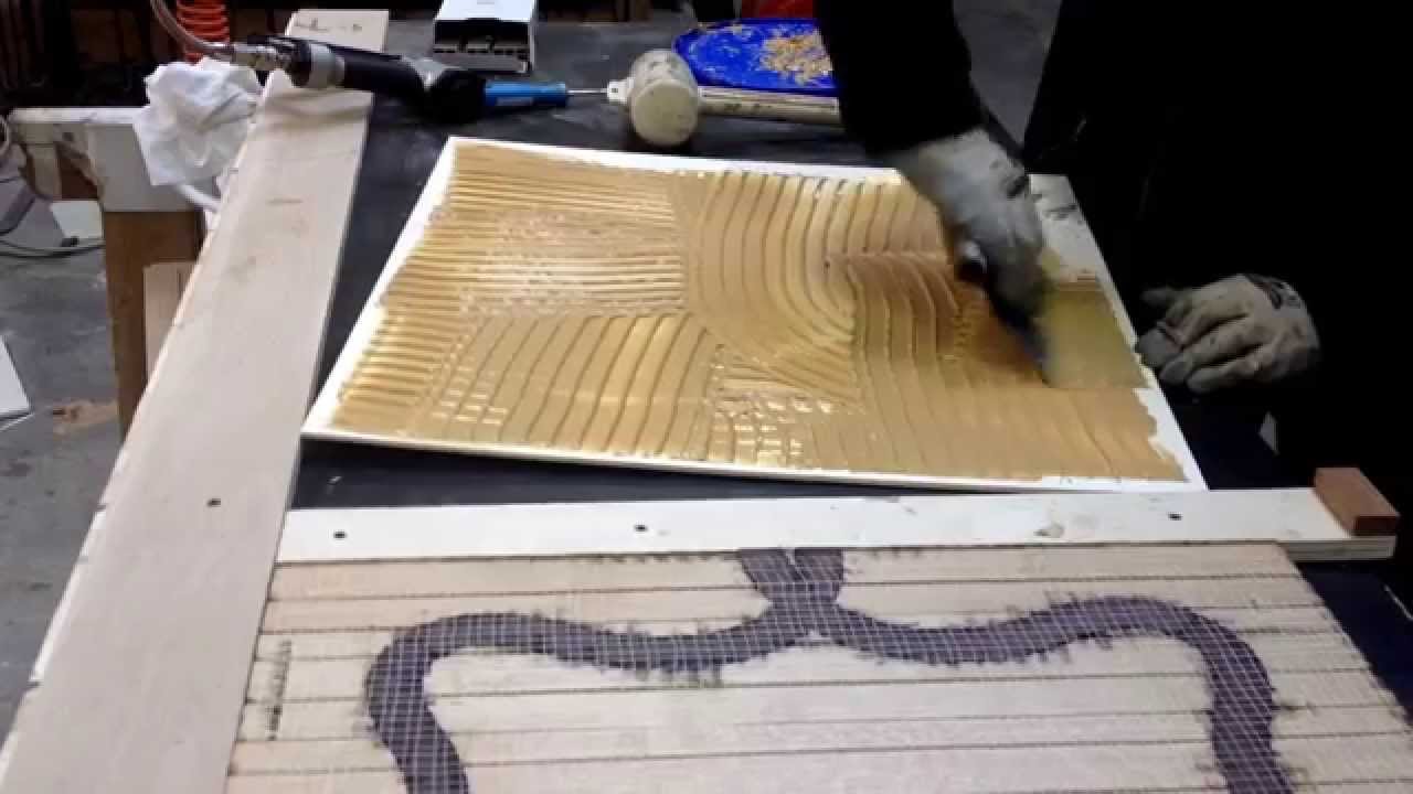 Produzione parquet Quadro Arbol. Samuele Mazza