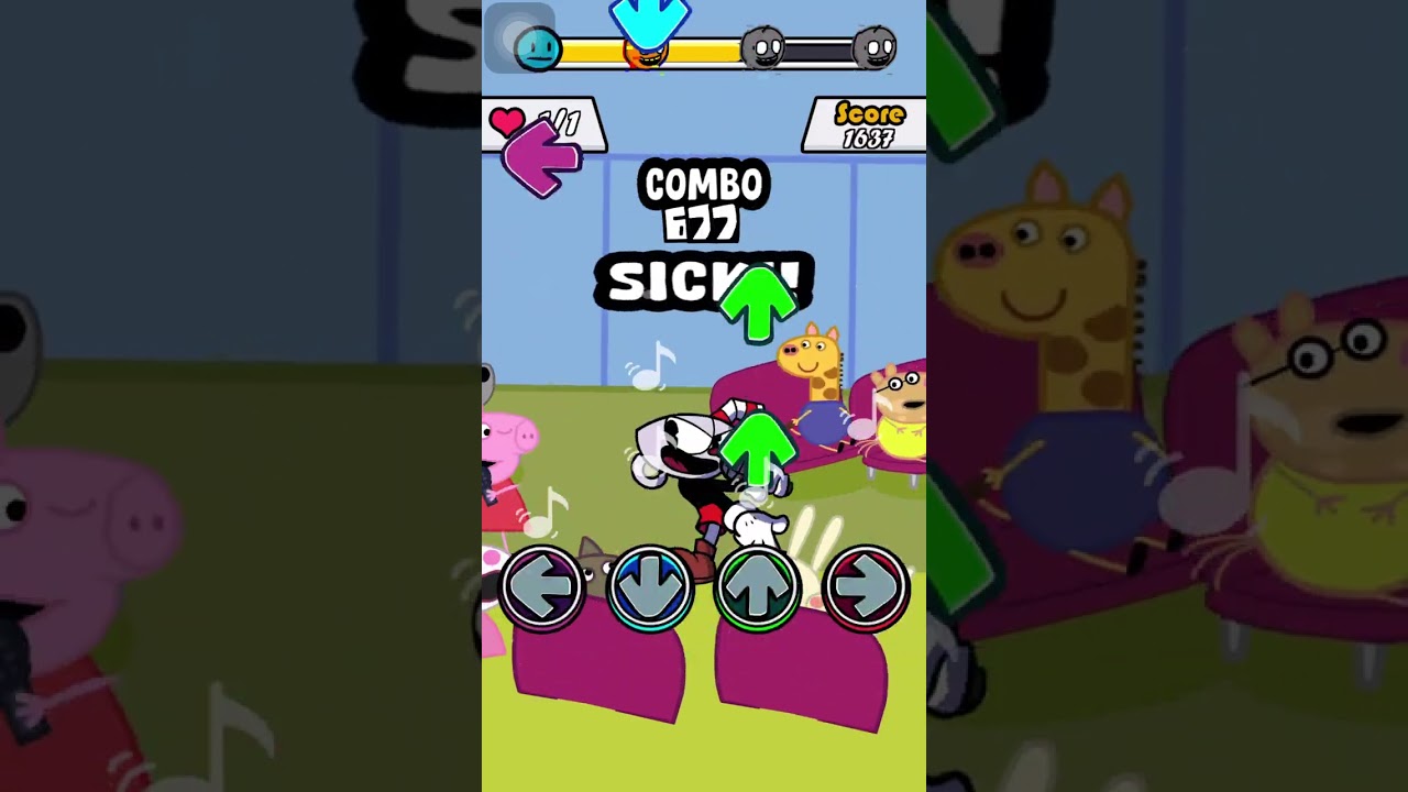Playing beat the stage