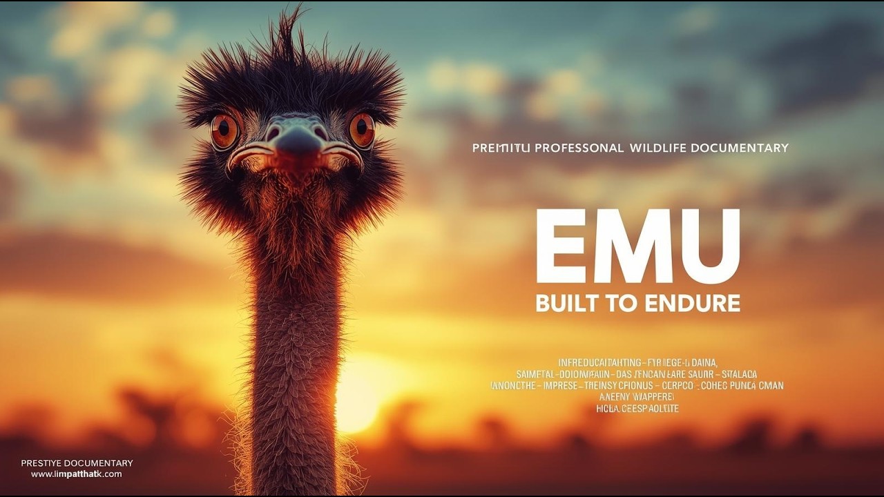 Emu: The Flightless Bird That Outsurvives Australia’s Harshest Landscapes