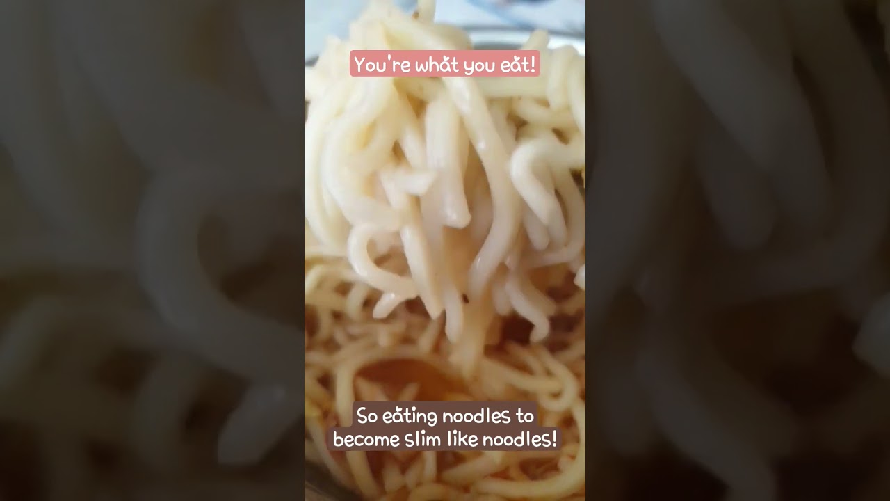 you are what you eat! 