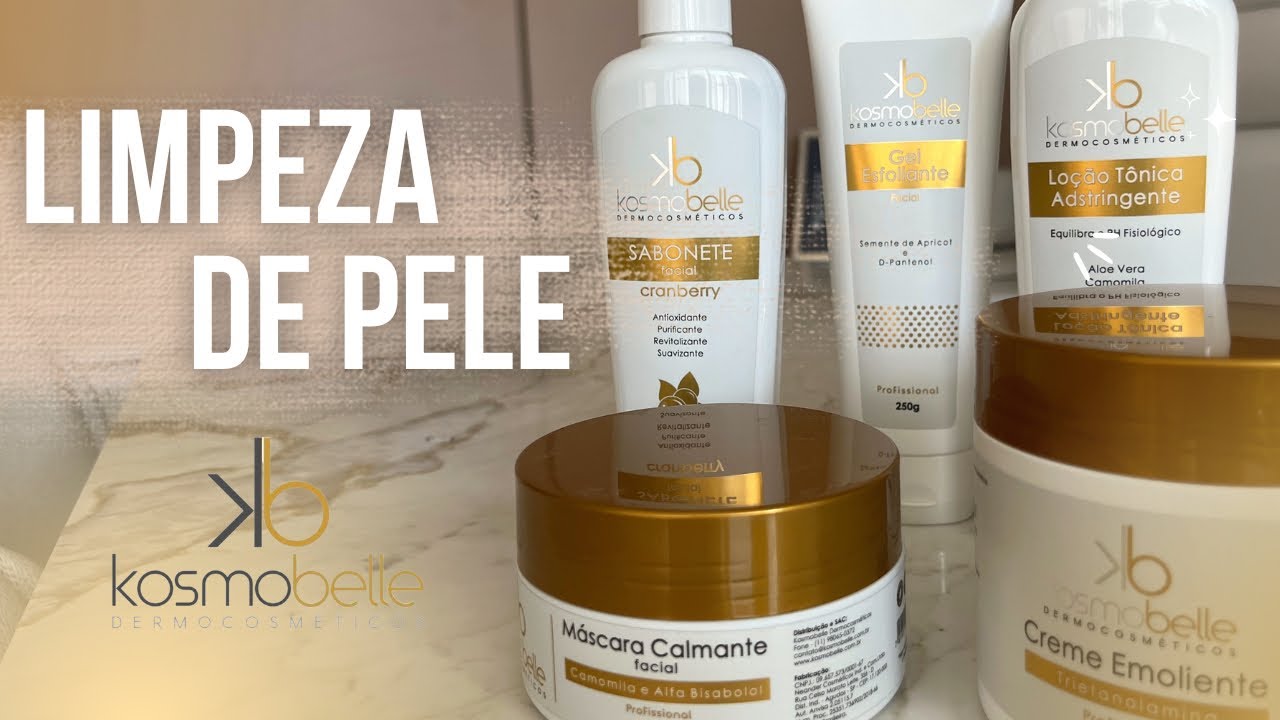 Testei o Kit Limpeza de Pele KOSMOBELLE!