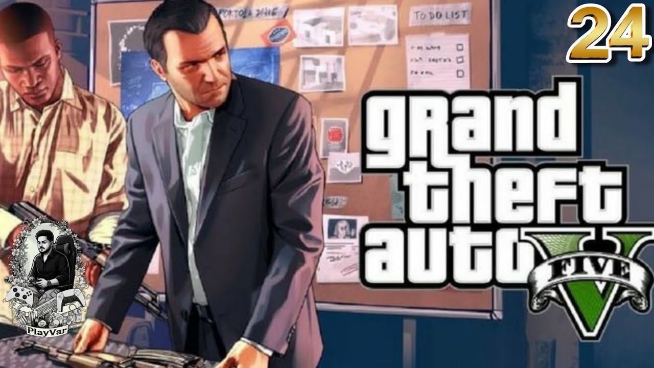 { Episode 24 } Most Intence Gun Fight With FIB & Story Mode Of GTA 5 ! (4K Gameplay) | 2026 |