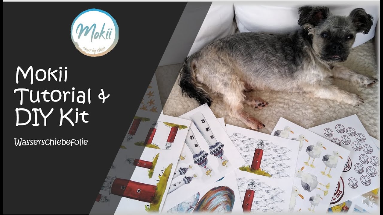 Mokii Tutorial Nr. 1 - Wasserschiebfolie