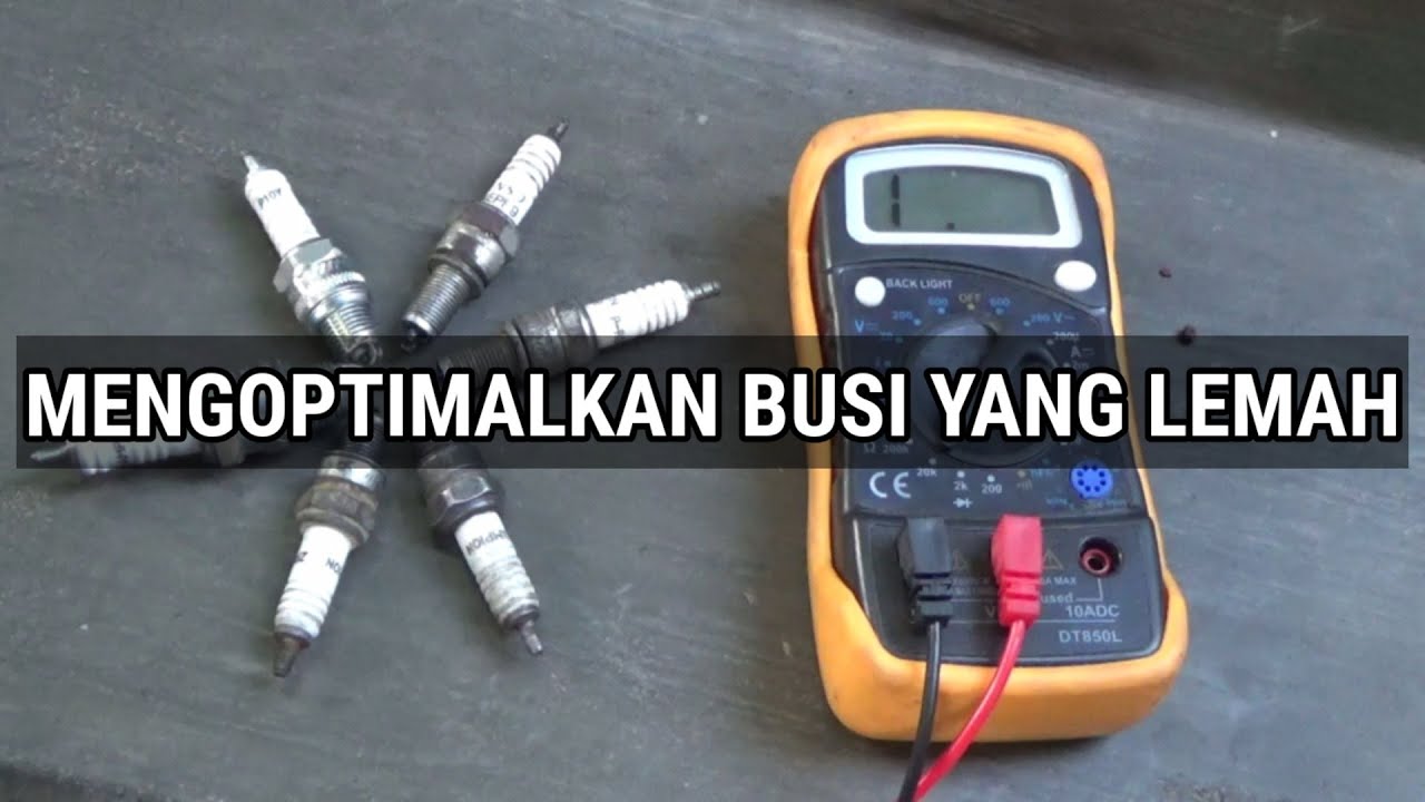 cara cek busi motor yang mati