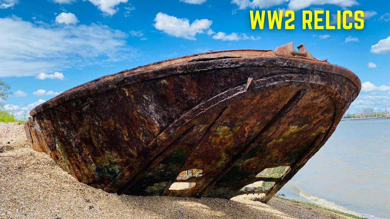 Derelict WW2 Relics Left to Decay on the Beach!