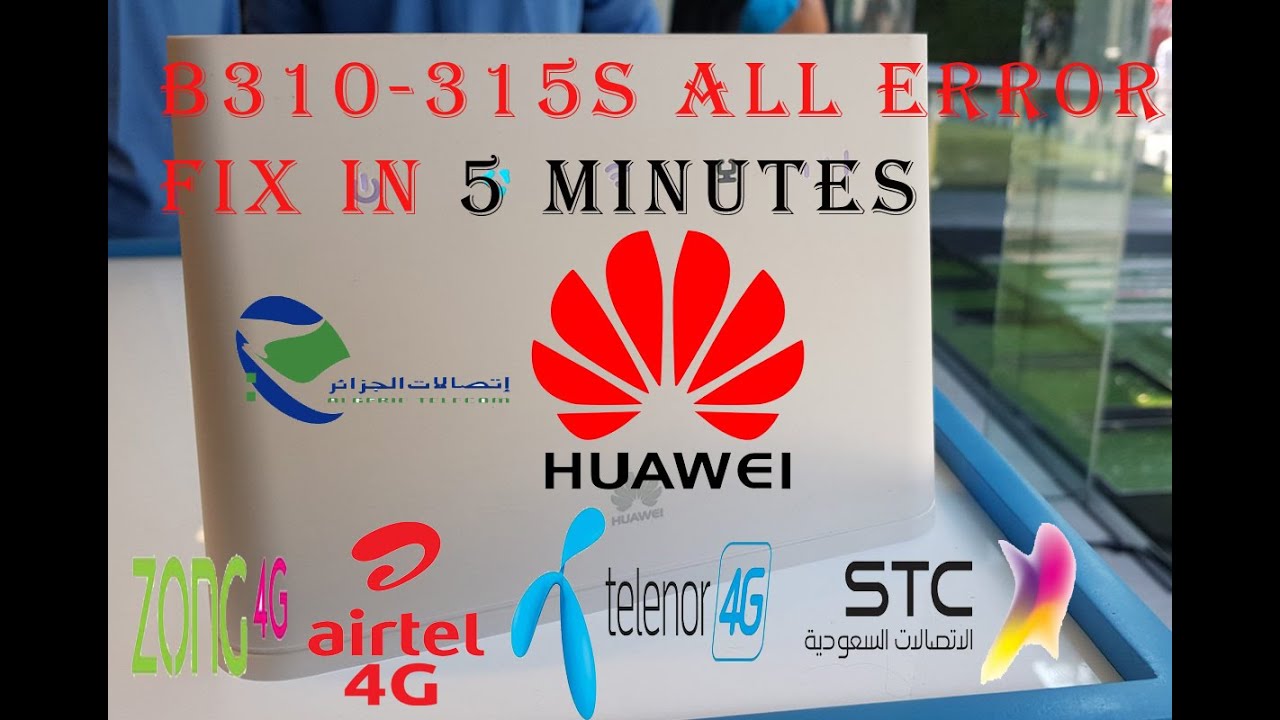 Huawei B310 & B315 4G router dead repair fix power light problem