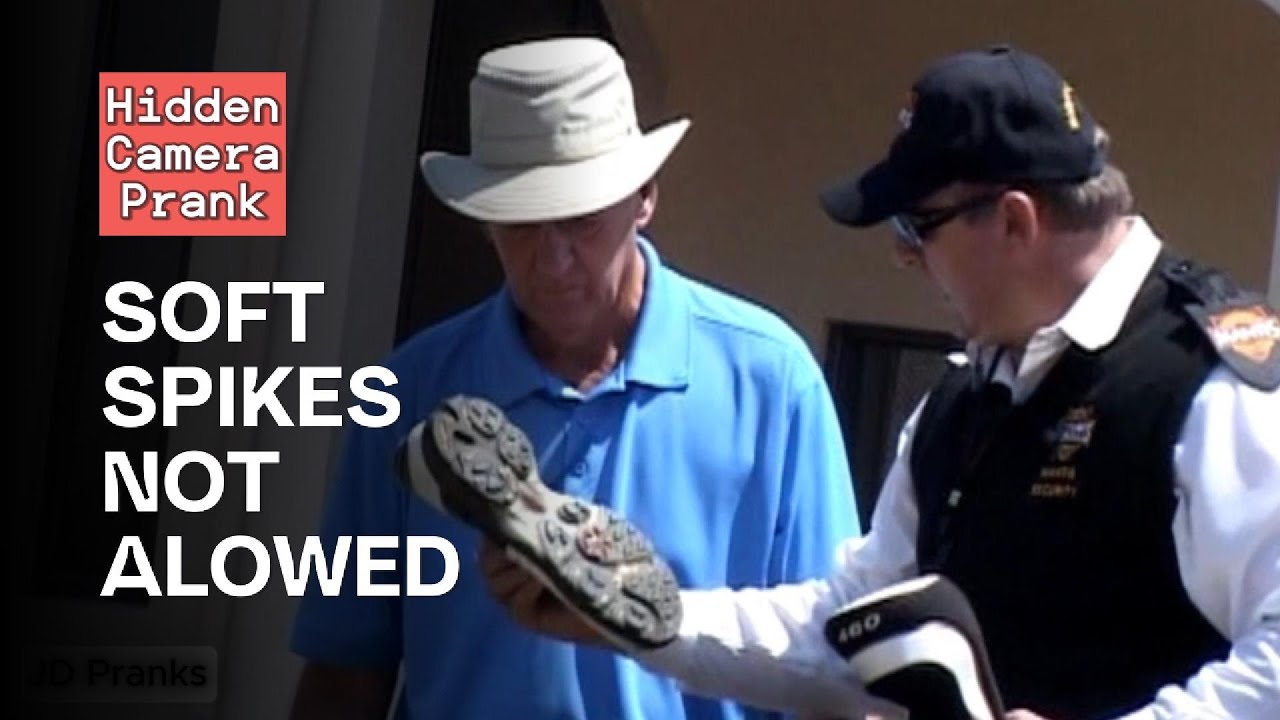 Soft Spikes Not Allowed Prank!!