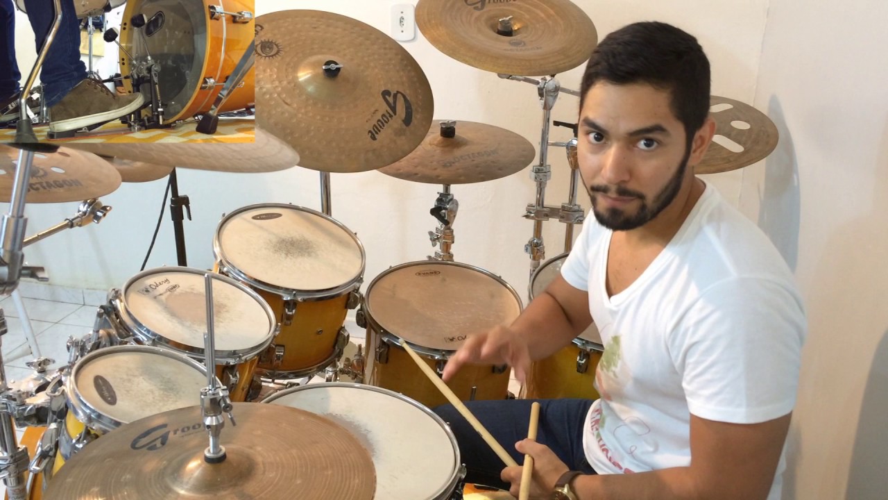 Vídeo Aula De Bateria - Viradas - Gospel Chops - Carlos Júnior