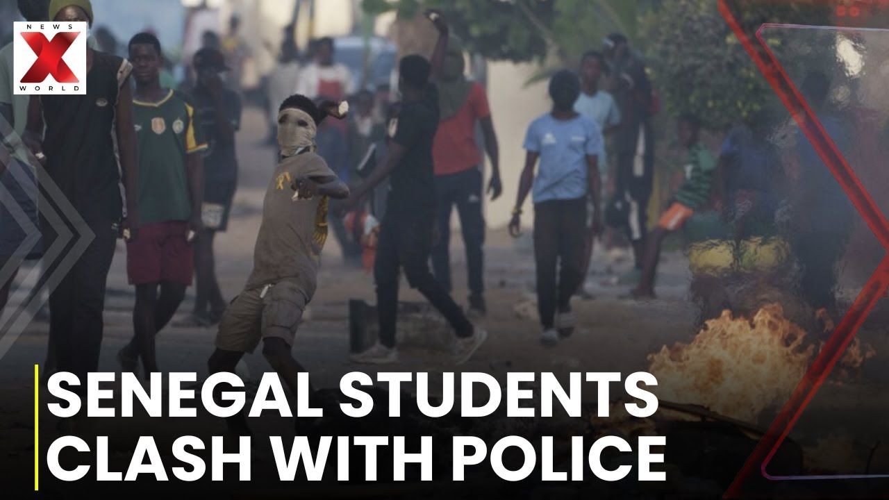 Students Clash With Security Forces in Dakar Over Stipend Delays | NewsX World