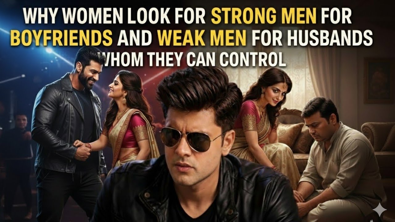 Why Women Look For Strong Men For Boyfriends And Weak Men For Husbands Whom They Can Control