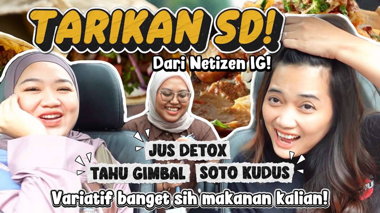 CHALLENGE PILIH MAKAN DAN MINUM PAKE TARIKAN SD!! YANG SATU HAPPY YANG SATU PUSING...