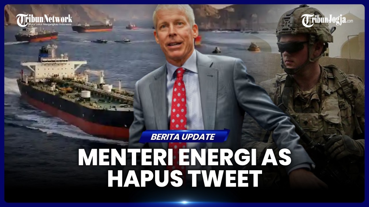 GEDUNG PUTIH BANTAH KLAIM BLUNDER MENTERI ENERGI AS SOAL SELAT HORMUZ