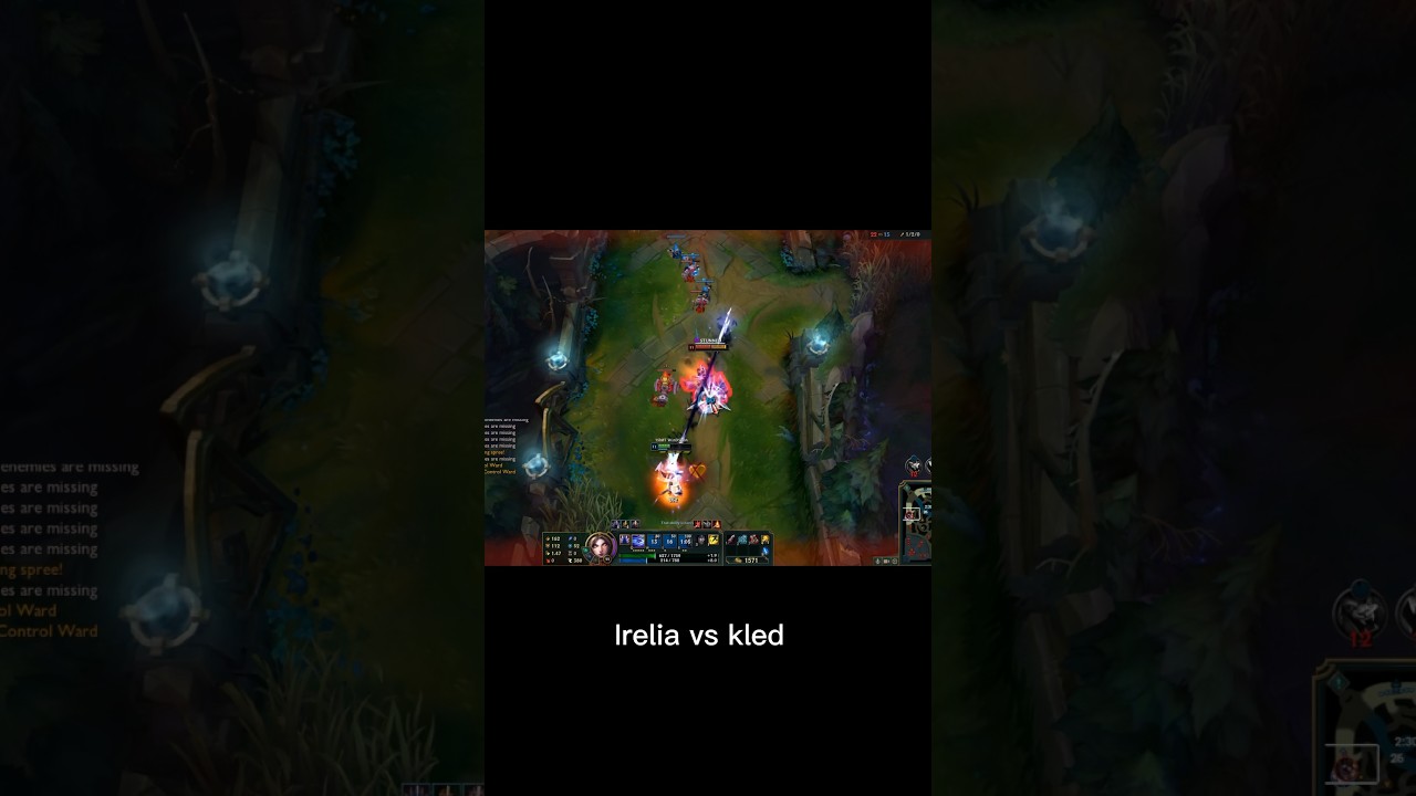 Irelia vs kled outplay