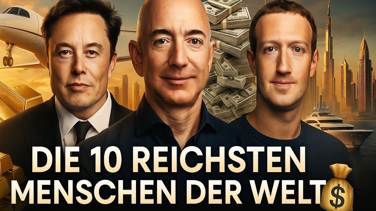 So leben die 10 reichsten Menschen der Welt - Milliarden, Jets und Luxusvillen