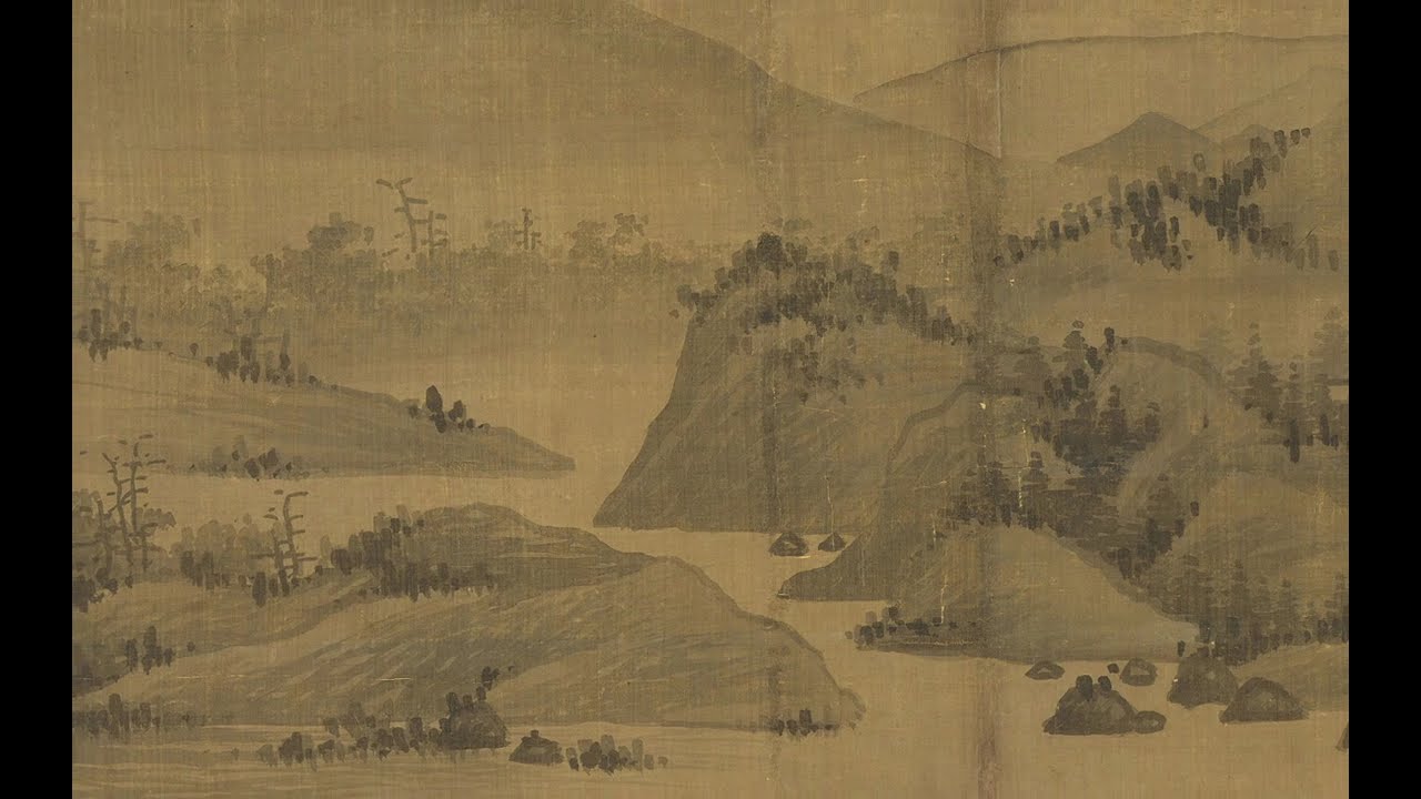 元 吴镇 渔父图