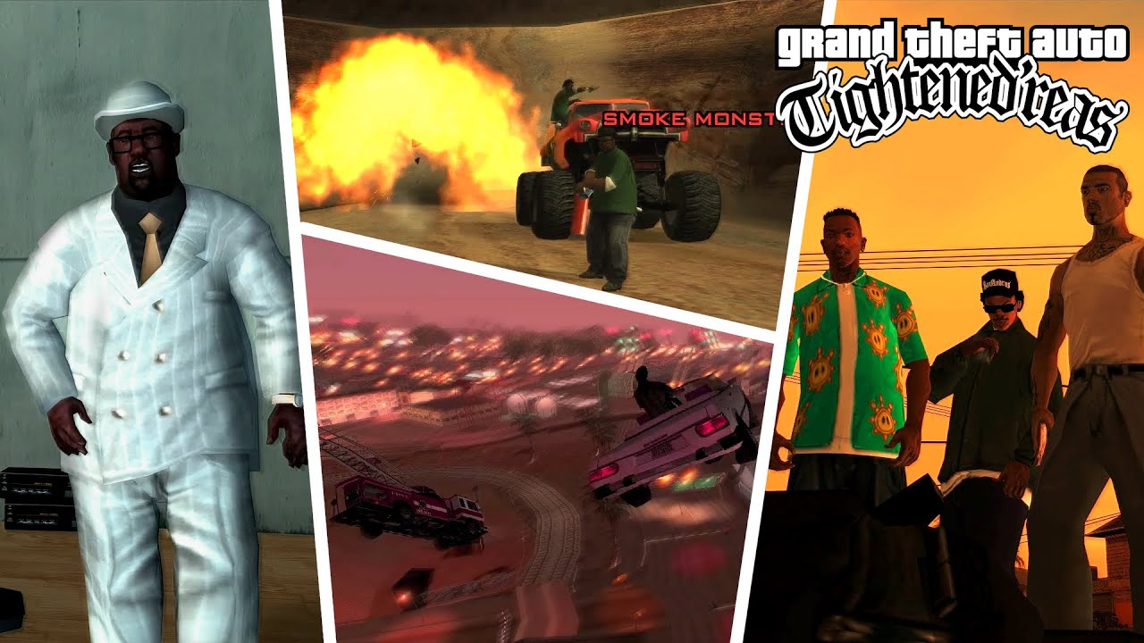 GTA Tightened'reas (SA) - Test  25 - 'Where There's Smoke...' (End Of The Line)