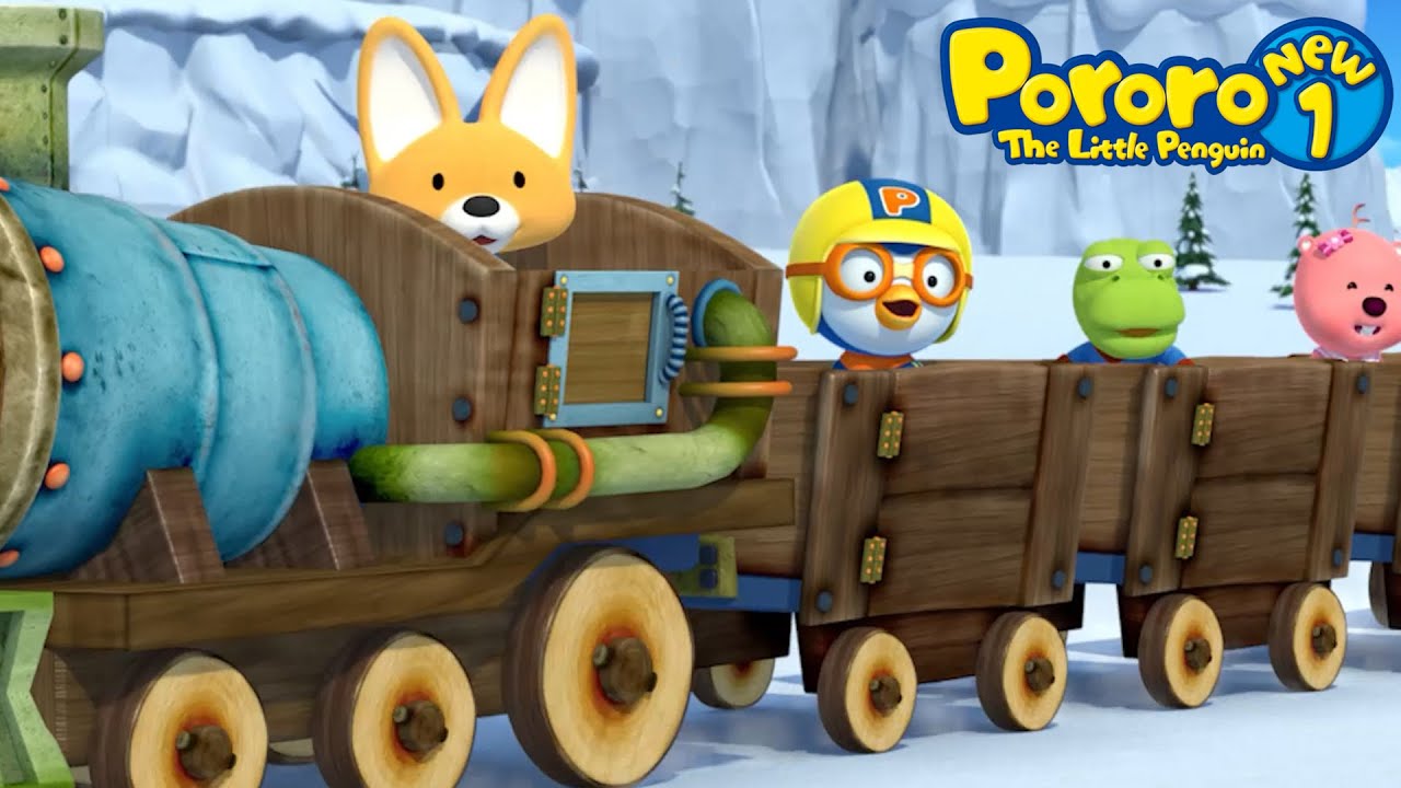 Happy Train Trip | Ep 23 | Pororo English Episodes | kids animation | Pororo New 1