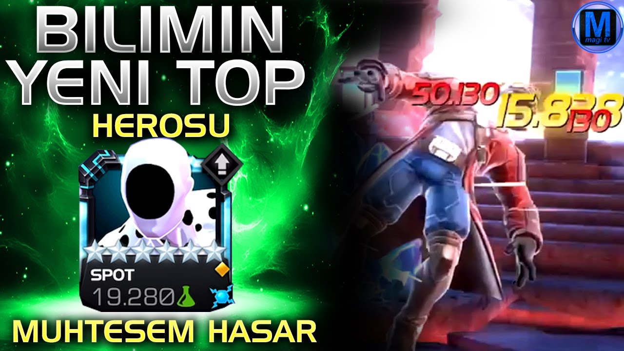BİLİMİN YENİ TOP HEROSU - 6R4 KANAMA ZEHİR AÇIK MCOC SPOT GAME PLAY - MARVEL ŞAMPİYONLAR TURNUVASI