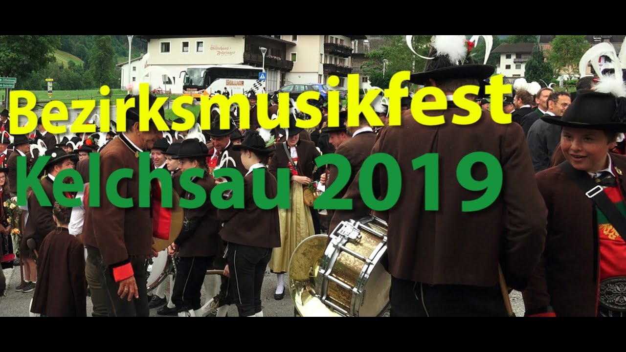 Bezirksmusikfest Kelchsau 2019 - Empfang