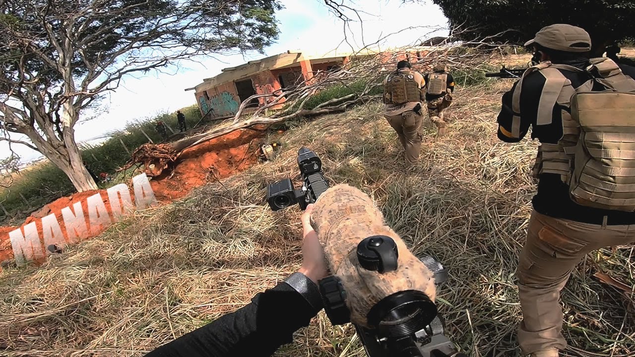 EXÉRCITO MANADA INVADINDO A BASE INIMIGA! [GAMEPLAY AIRSOFT]
