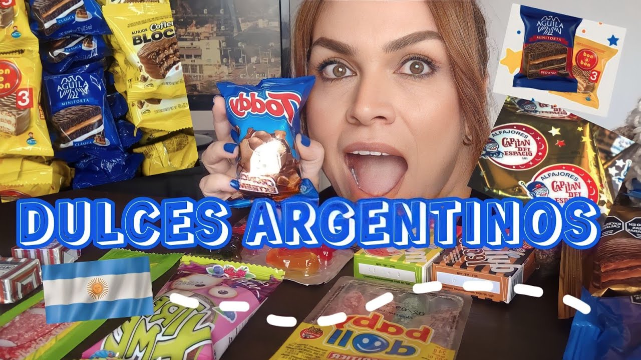 Reaccionando Y Probando DULCES Argentinos! 🇦🇷 Los Mejores!!! 