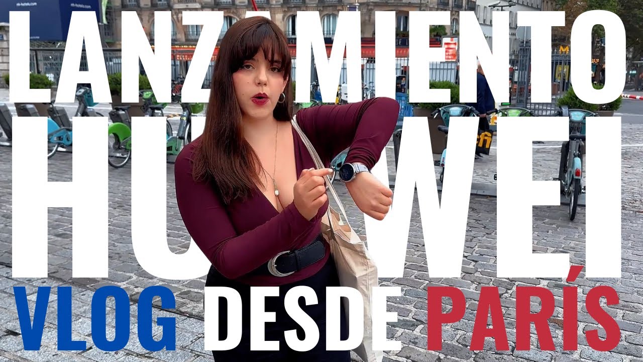 Vlog desde París: Así fue el lanzamiento del Watch GT 6 Pro
