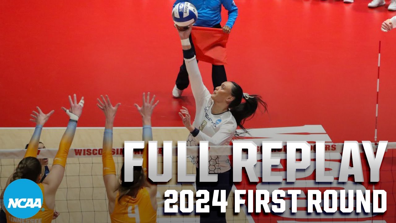Georgia Tech vs. Tennessee: 2024 NCAA volleyball first round | FULL REPLAY