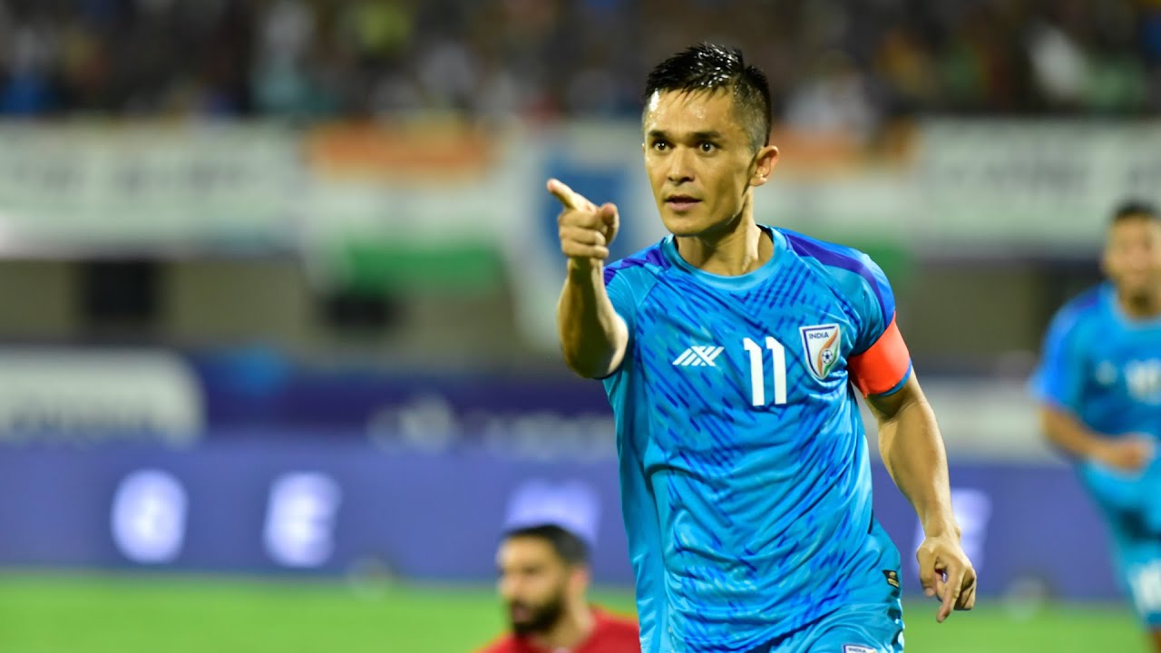 Sunil Chhetri's Goal against Lebanon 🤩