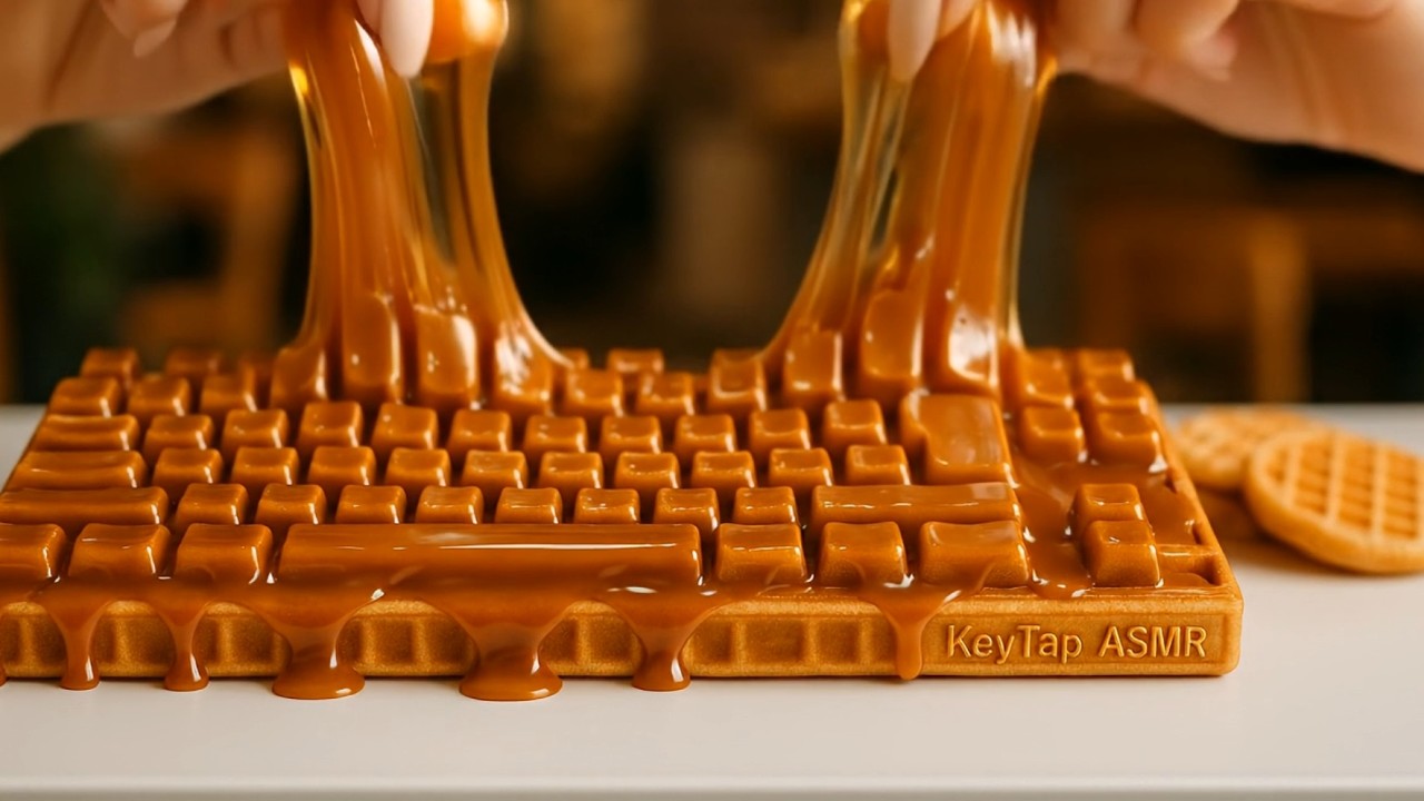 【ASMR】15+ Slimy & Jelly Edibles Keyboard Tapping - Part 3 (Asian Snacks Included!) / 史萊姆 & 果凍鍵盤