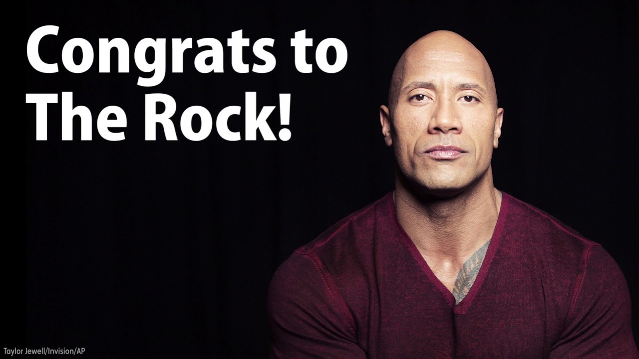 Dwayne 'The Rock' Johnson is People's Sexiest Man Alive 2016